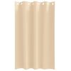 vidaXL Tende Blackout con Anelli 2 pcs Crema 175 x 140 cm Poliestere