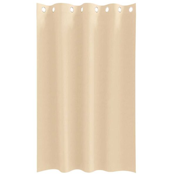 vidaXL Tende Blackout con Anelli 2 pcs Crema 175 x 140 cm Poliestere