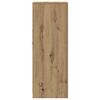 vidaXL Madia LED Marrone 41 x 37 x 100 cm Legno multistrato