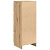 vidaXL Credenza Rovere Artigianale 37,5x35x99 cm in Legno Multistrato