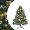vidaXL Albero di Natale artificiale con 150 LED Verde 120 cm