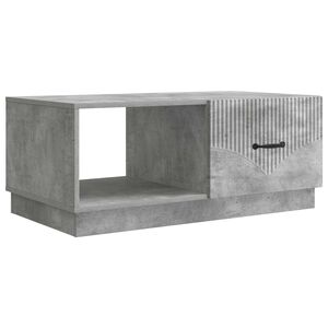 vidaXL Tavolino da salotto Grigio Cemento 90 x 50 x 37 cm