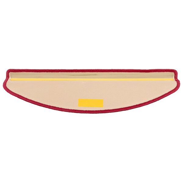 vidaXL Tappetini per Scale Autoadesivi 5 pz 65x21x4 cm Rossi