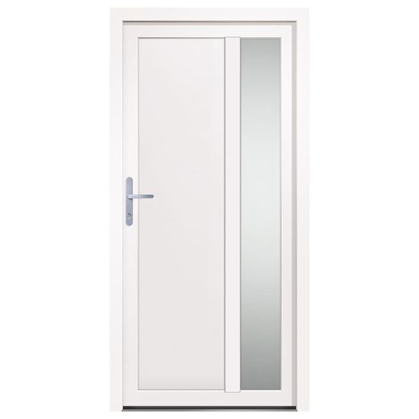 vidaXL Porta Ingresso Bianca 98x200 cm in PVC