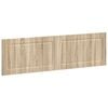 vidaXL Testiera da Muro UTRECHT Rovere Sonoma Legno ingegnerizzato