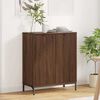 vidaXL Credenza Rovere Marrone 69,5 x 33 x 82 cm Legno multistrato