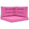 vidaXL Cuscino per divano da esterno Poliestere Rosa 80 x 80 cm