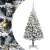 vidaXL Albero di Natale artificiale Bianco 180 cm