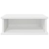 vidaXL Comodino Bianco 40 x 31 x 15 cm Legno multistrato