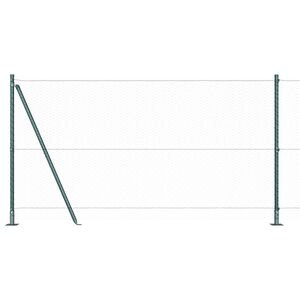 vidaXL Recinzione esagonale con base in cemento 10 x 1,2 m Verde Rete