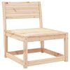 vidaXL Set Salotto da Giardino 4 pz in Legno Massello di Pino