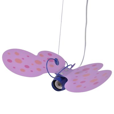 Lampada pendente da soffitto per camera dei bambini modello farfalla
