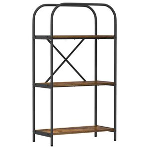 vidaXL Libreria 3 livelli 60 x 30 x 109 cm Legno ingegnerizzato