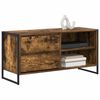 vidaXL Mobile TV Quercia Fumosa 100 x 36 x 49,5 cm Legno multistrato