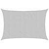 vidaXL Vela Parasole Grigio Chiaro 3,5x2,5 m 100% Poliestere Oxford