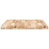 vidaXL Piano Tavolo Rettangolare 100x70x4cm Legno Massello di Acacia