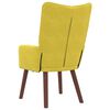 vidaXL poltrona Giallo 63 x 67 x 94 cm Velluto