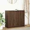 vidaXL Credenza Rovere Marrone 85x34x76 cm in Legno Multistrato