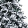 vidaXL Albero di Natale artificiale con 300 LED Bianco 180 cm