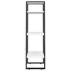 vidaXL Scaffale Portaoggetti Bianco 60x30x105 cm Legno Multistrato