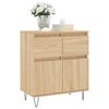 vidaXL Credenza Rovere Sonoma 60x35x70 cm in Legno Multistrato