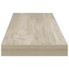 vidaXL Scaffale a Parete Rovere 80x23,5x3,8 cm in MDF