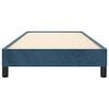 vidaXL Giroletto senza Materasso Blu Scuro 80x200 cm in Velluto
