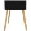 vidaXL Comodini 2 pz Nero Lucido 40x40x56 cm in Legno Multistrato