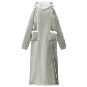 vidaXL Felpa coperta Grigio M Pile e Flanella