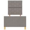 vidaXL Struttura del letto con testiera Talpa 80 x 200 cm Tessuto