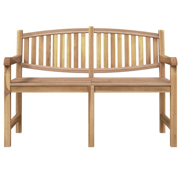 vidaXL Panca da Giardino 149,5x60x90 cm in Legno Massello di Teak