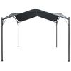vidaXL Gazebo Padiglione Tenda Tettoia 3x3 m Acciaio Antracite