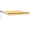 vidaXL Tenda retrattile Sabbia 3,5 x 2,5 m 100% Poliestere e Alluminio