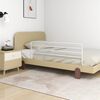 vidaXL Sponda Letto di Sicurezza per Bambini (76-137)x55 cm in Ferro