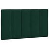 vidaXL Giroletto senza Materasso Hanko Verde Scuro 90x200 cm in Velluto