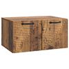 vidaXL Mobile Porta TV da Muro Legno antico 59,5 x 41 x 30 cm