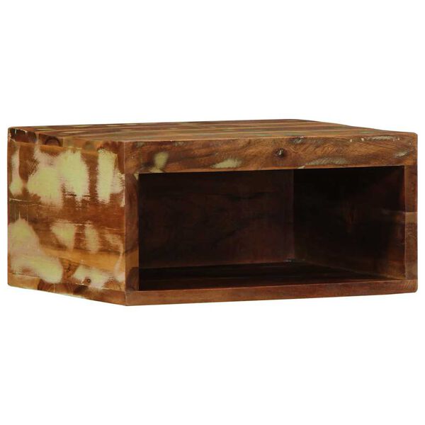 vidaXL Mobile TV a Parete 2 pz in Legno Massello di Recupero