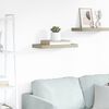 vidaXL Scaffale a Parete Rovere 40x23x3,8 cm in MDF