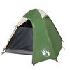 vidaXL Tenda da Campeggio a Cupola per 2 Persone Verde Impermeabile
