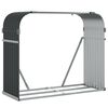 vidaXL Portalegna Antracite 120x45x100 cm Acciaio Zincato
