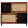 vidaXL Credenza Marrone 80 x 33.5 x 75 cm