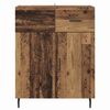 vidaXL Credenza Legno vecchio 69,5 x 34 x 90 cm Legno multistrato
