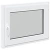 vidaXL Finestra per Soffitta RISOR 80 x 60 cm PVC e Vetro Bianco