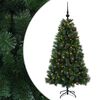 vidaXL Albero di Natale artificiale con palline 120 cm 150 LED