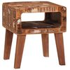 vidaXL Tavolino Marrone 40 x 32 x 46 cm Legno Recuperato Massello