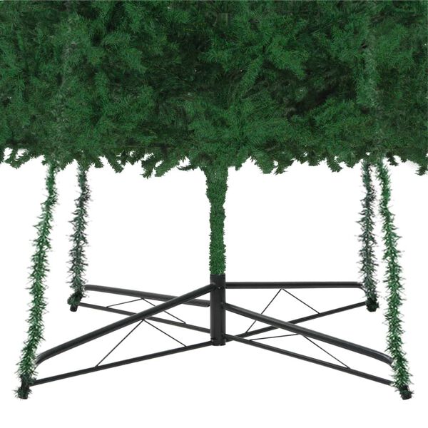 vidaXL Albero di Natale Artificiale con Base 500 cm Verde