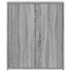 vidaXL Credenza Grigio Sonoma 60x31x70cm in Legno Multistrato