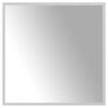 vidaXL Specchio da Bagno con Luci LED 60x60 cm
