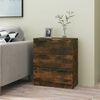 vidaXL Credenza Rovere Fumo 60x30x70 cm in Legno tecnico