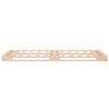 vidaXL Giroletto senza Materasso 100x200 cm in Legno Massello di Pino